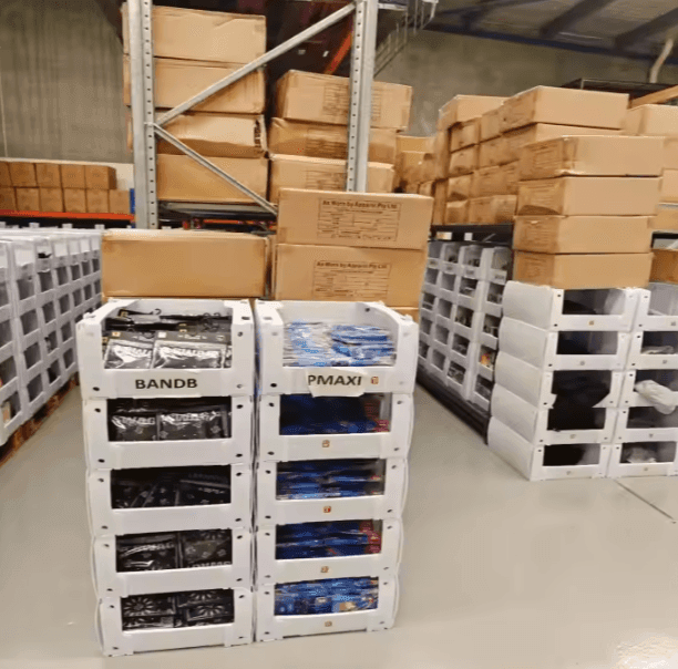 plastic storage boxes