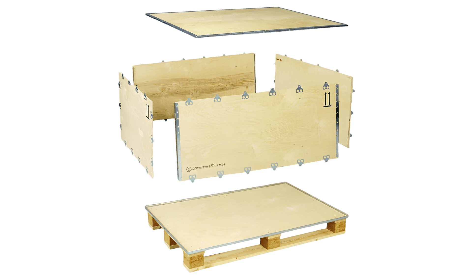 Collapsible Plywood Box | JINGPAK